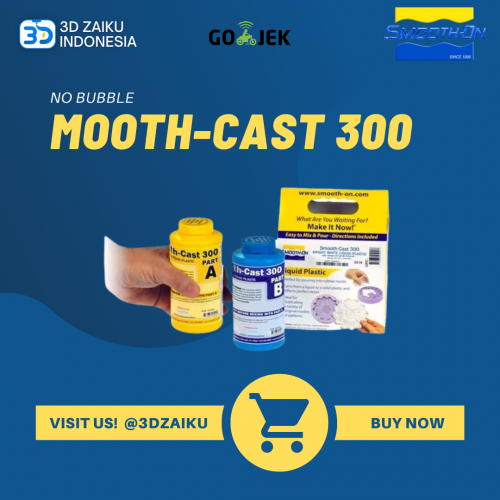 Original Smooth On SMOOTH-CAST 300 No Bubble Resin Molding dari USA